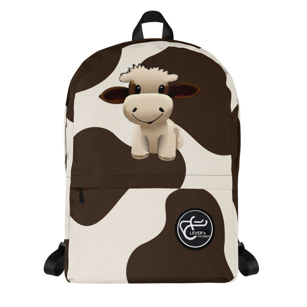 Cow Backback Backpack - Cow Print Chocolate Cow - Etsy