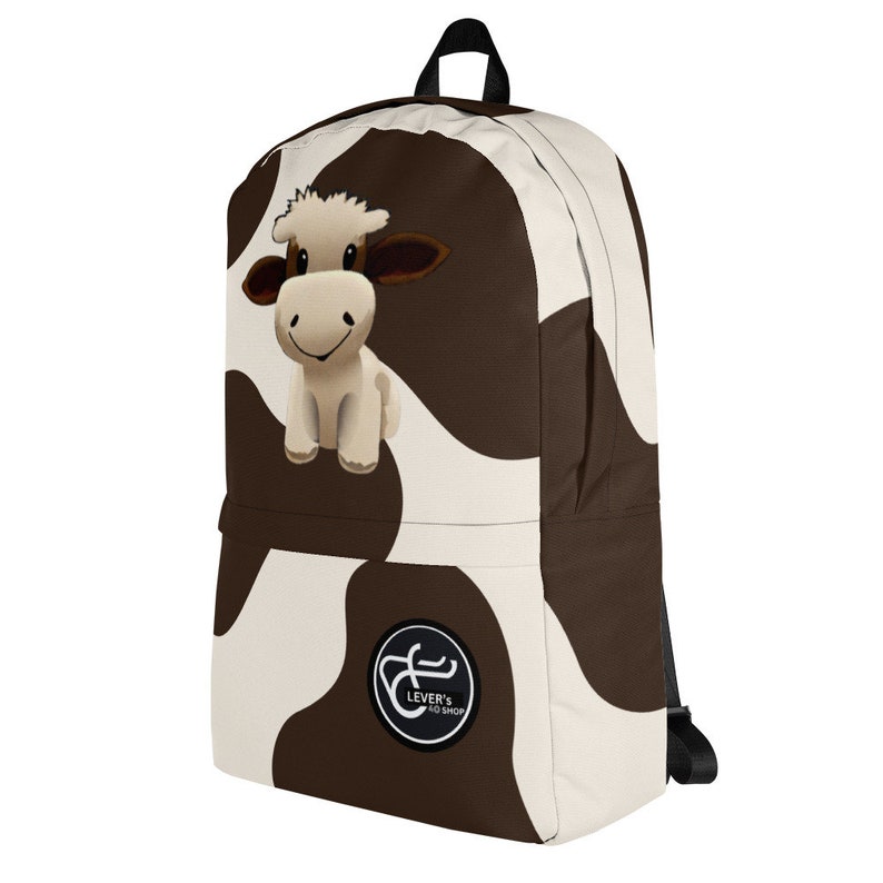 Backpack - Cow Print Chocolate Cow - Etsy