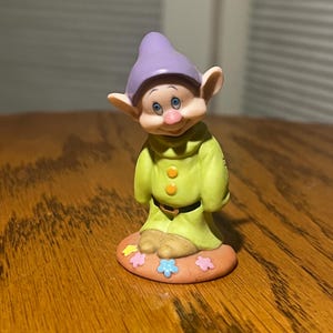 Disney Character Porcelain Figurines Collectibles, Dopey, Sleeping Beauty