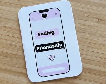 Mini-Zine: Fading Friendship (English)