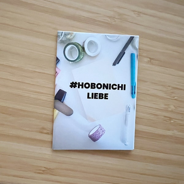 Mini-Zine: Hobonichi Liebe (gedruckt / deutsch)