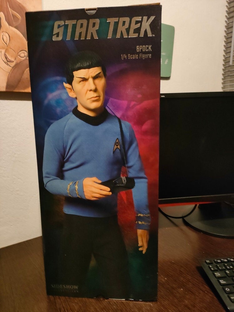 Sideshow Spock (Star Trek) Figure 1/4 Scale Big Size 45cm Very Rare