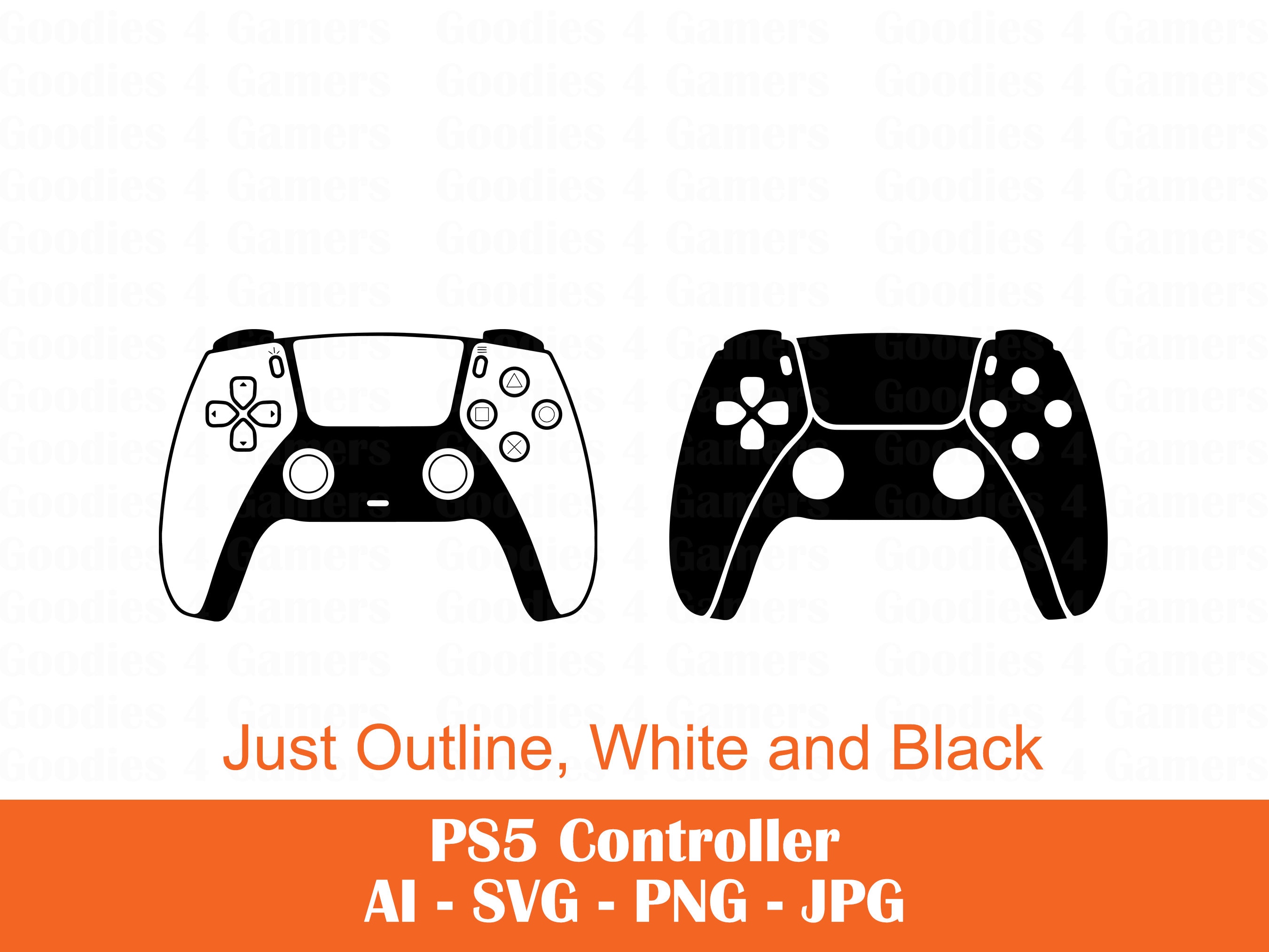 PS5 bundle skin template , Ps5 controller, Playstation 5 Disk Version  Console Template File, cricut , silhouette, Vector cut File