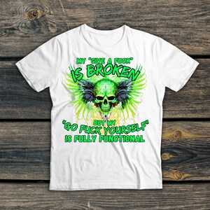 Funny Skeleton PNG: Irreverent Skull Sublimation Design (Digital Download) image 5