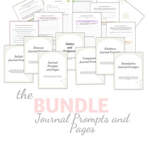 Invites et pages de journal - Accès instantané, ensemble complet,