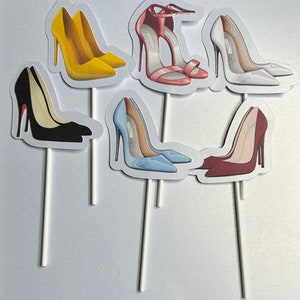 Frauen-Absatz Schuhe (Cupcake Kuchen)
