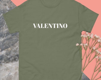 VALENTINO T-shirt, personal T-shirt, gift T-shirt ,Men's classic tee .