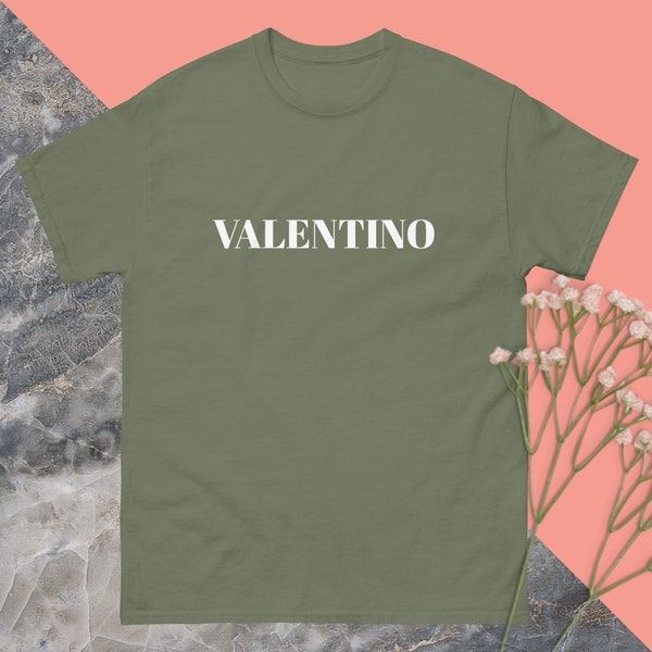 VALENTINO T-shirt, personal T-shirt, gift T-shirt ,Men's classic tee .