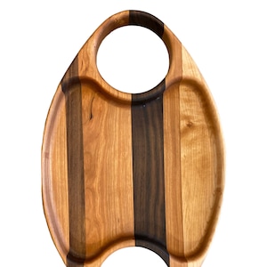 Football shaped chip tray