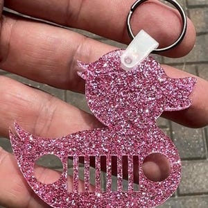 Jeep Duck Keychain
