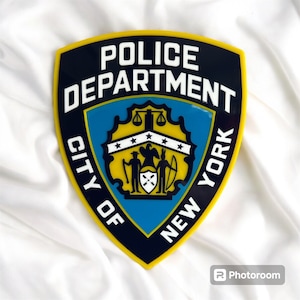 NYPD Patch Wall Art