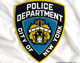 NYPD Patch Wall Art