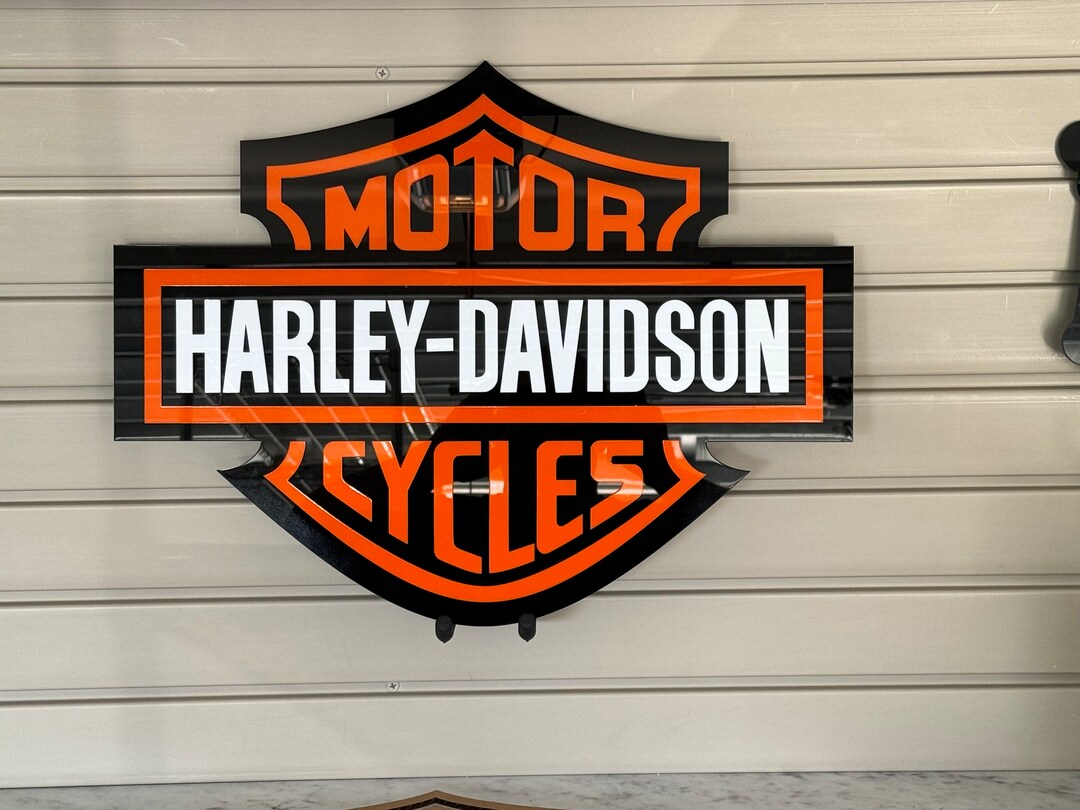 Harley Davidson Inspired Sign - Etsy