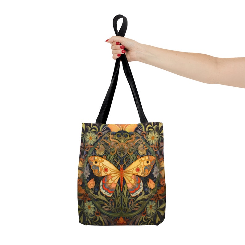 Butterfly Tote Bag, Shoulder Bag, Butterfly Lover Gift, Tote Bag Gifts For Women, Aesthetic Tote Bag, Butterfly Lover, Gifts For Women image 6