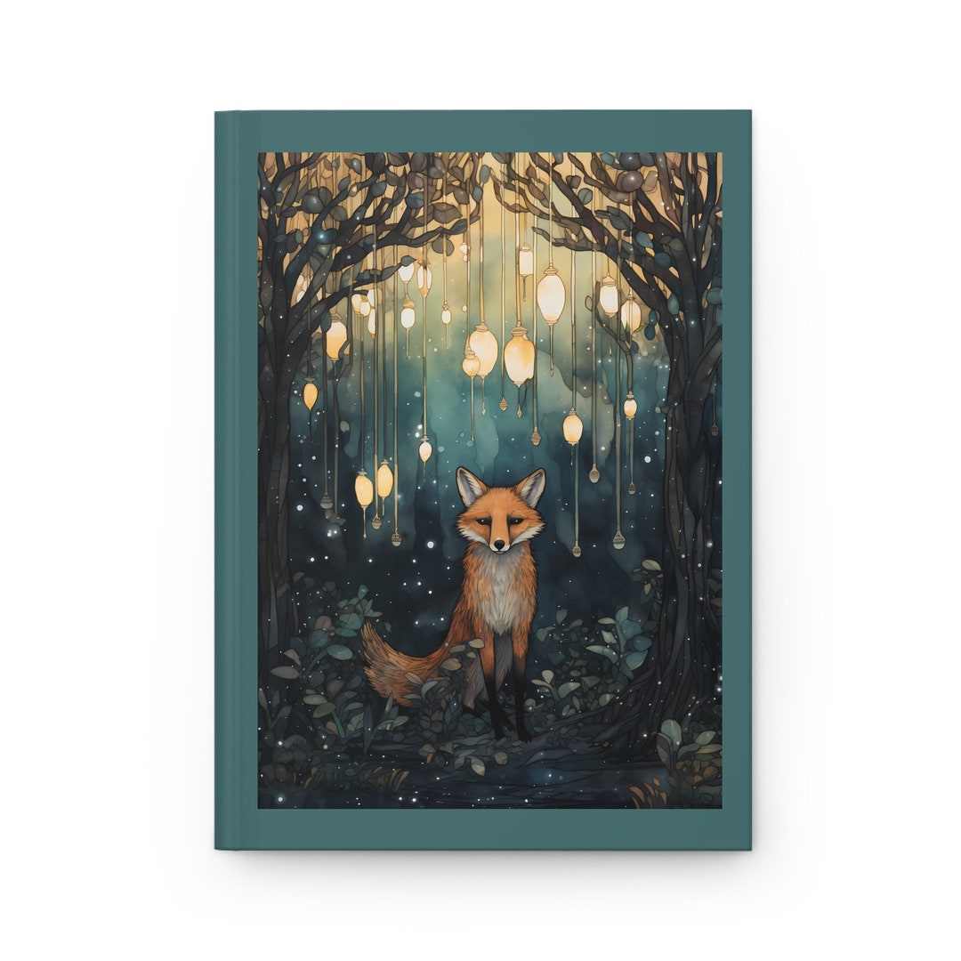 Fox Gift Fox Writing Journal Notebook Fox Lover Gift Animal Lover Gift Foxes The