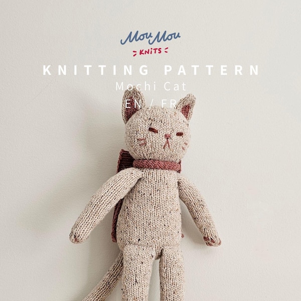 PDF breipatroon katten: kattenpop Mochi