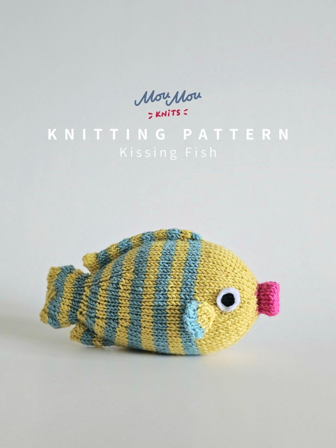 Kissing Fish Knitting Pattern: DIY Plushie Toy (PDF Pattern) - Etsy UK