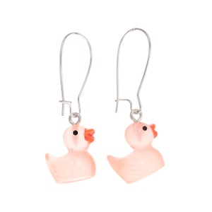 Rubber Duck Debugging Earrings. Programming Duck in Coding. Computer Gift, Debug Mini Duckies Earrings for Java, Javascript, Html Code, Js