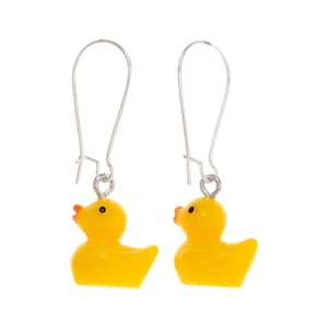 Programming Women Rubber Duck Debugging Earrings. Cool Yellow Duck Earrings Dangle: Adults, Young Woman, Children. Rubber Duck Programming