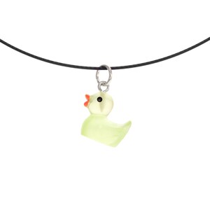 Women Cute Necklace with Rubber Duck. Nice Pretty Friendship Duckie Necklace. Cute Pendant for Girlfriend. Debugging Programming Ladies Gift