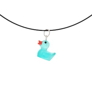 Sweet Necklace for Girlfriend. Funny Programming Rubber Duck Debugging Gift. 16 Birthday Gift for Girls. Sweet Cute Necklace Rubber Ducky