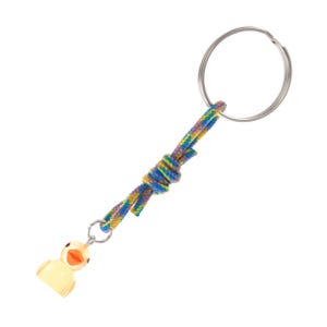 Badeendprogrammering, grappig programmeercadeau. Gele rubberen duckie-sleutelhanger. Cadeaus voor computerprogrammering, foutopsporing en codering afbeelding 14