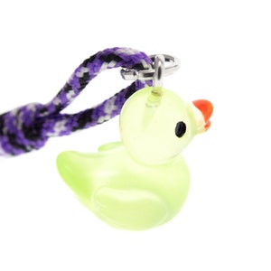 Rubber Duck Depuración de Java, JavaScript, Kernel. Llavero Pato de Goma Verde para Programación. Regalo del programador. Mini Duckie para desarrolladores imagen 6