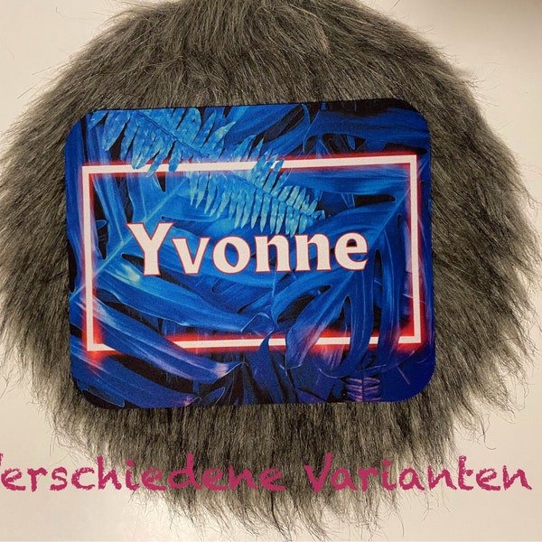 Mauspad mit Name - Mousepad personalisiert - Geschenk - Weihnachtsgeschenk - Mitbringsel - Laptop - PC