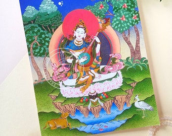 Sarasvati print