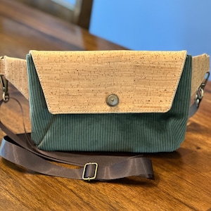 Haralson Belt Bag, Crossbody Bag, Hip Bag, Fanny pack, Handmade bag