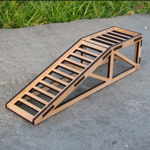 3D Ramp File: Laser Cut Puzzle Model (DXF, SVG)