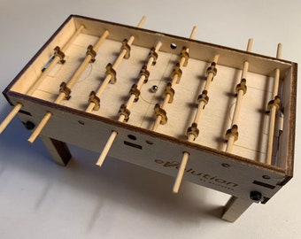 Foosball Table Template Plywood model Puzzle cut file decoration wooden constructor dgital