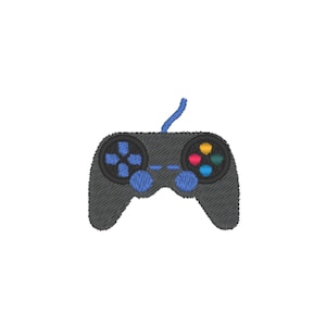 Videogame Machine Embroidery Design (1 design, 3 sizes, 11 formats)