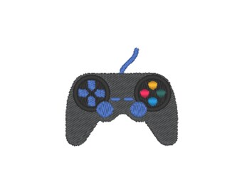 Videogame Machine Embroidery Design (1 design, 3 sizes, 11 formats)