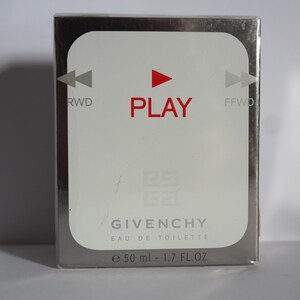 Givenchy Play for Him Eau De Toilette 50 Ml Etsy