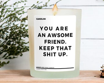 Candle Gift For Best Friend  | Unique Gift For Female Friends | Gift Candle for Friends | Gift Box Included Birthday Gift Best Friend Candle