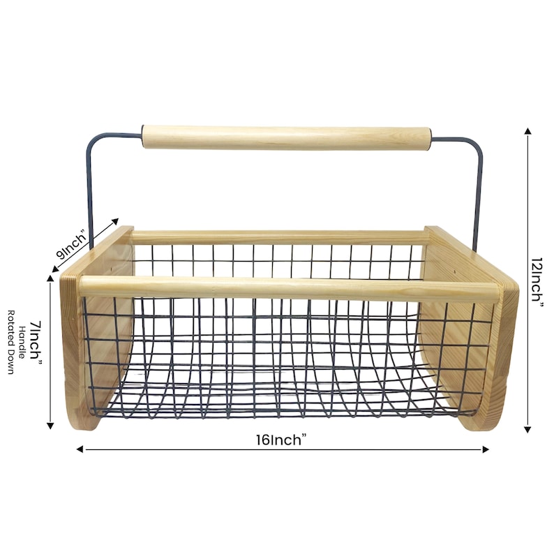 It's also an excellent choice for gardening gifts or gifts for gardeners, offering practicality and charm in one versatile product. 
Upgrade your gardening experience with this thoughtfully designed harvesting basket—a durable,gardening gift
Keywords included: large harvest basket, harvesting basket, garden tools, garden decor, gardening gifts, easy to clean, fruit basket, vegetable garden, gardening accessories, harvesting vegetables, gardener gifts.