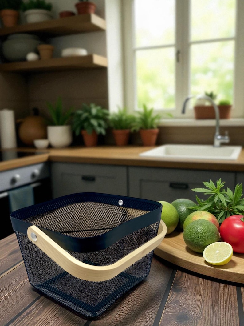 Designed for gardeners who love a personal touch! This durable, washable mesh basket keeps your produce clean and fresh while showcasing your custom name — a true garden favorite.