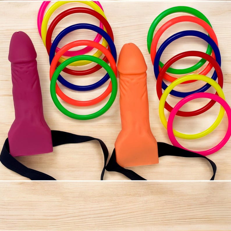 The perfect mix of cheeky and fun, this Bachelorette Party Game makes every bridal shower or hen do unforgettable. Packed with 2 Velcro targets and 12 reusable rings, it’s easy to bring along and hilarious to play anywhere. Add laughs, competition, and bonding to your party while creating photo-worthy moments your bride tribe will love.