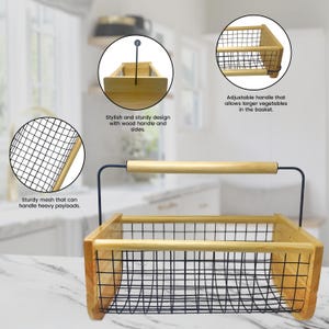 A must-have for any gardener, this Personalized Harvest Basket is as functional as it is charming. The rotating handle makes carrying effortless, while the ventilated slat design keeps produce fresh and clean. Ideal for gathering vegetables, herbs, or cut flowers, this rustic wooden hod can be engraved with names, dates, or messages, transforming it into a heartfelt gift.