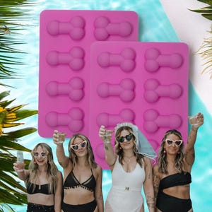 Bachelorette Party Ice Mold: Fun Silicone Tray for Cocktails