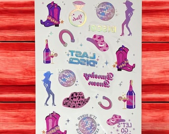 Cowboy Bachelorette Party Tattoos: Western Theme Tats, 20 Designs