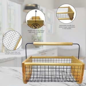 Perfect for gardeners, this basket is a must-have gardening tool for anyone who enjoys growing their own food. Whether you're picking tomatoes, leafy greens, or berries, this harvesting basket makes the process seamless and efficient. Garden Gift.
Keywords included: large harvest basket, harvesting basket, garden tools, garden decor, gardening gifts, easy to clean, fruit basket, vegetable garden, gardening accessories, harvesting vegetables, gardener gifts.