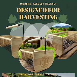 Practicality meets charm in this Wooden Garden Basket. Featuring a smooth rotating handle, it makes harvesting and carrying fruits, herbs, and veggies effortless. The slatted base allows airflow and natural cleaning, keeping your harvest fresh. With engraving options, it’s more than just a basket—it’s a personalized gift perfect for gardeners, moms, or anyone who loves outdoor living.