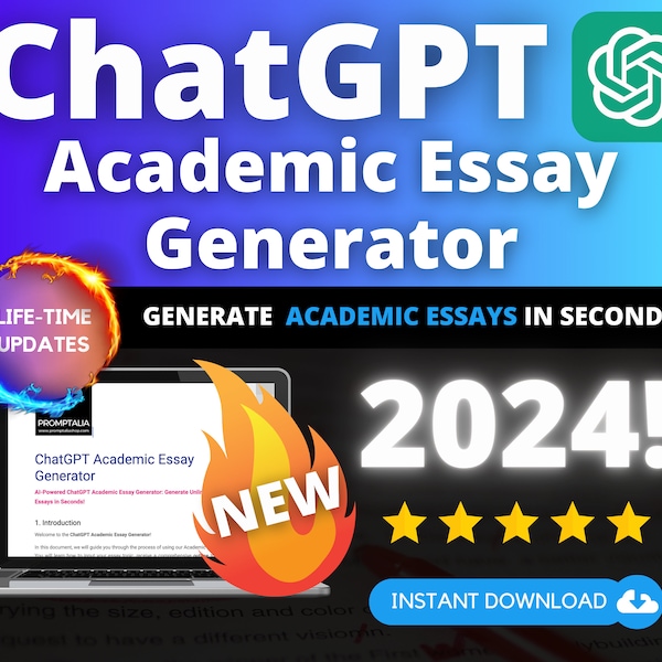 Generador ilimitado de ensayos académicos: cree ensayos completos con facilidad y precisión / Generador AI ChatGPT / Herramienta de escritura para estudiantes / Asistencia AI