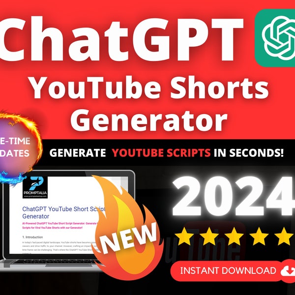 YouTube Shorts Script Generator - Streamline Video Creation Process | Content Creation Tool | Organic Traffic | Engaging Scripts | Save Time