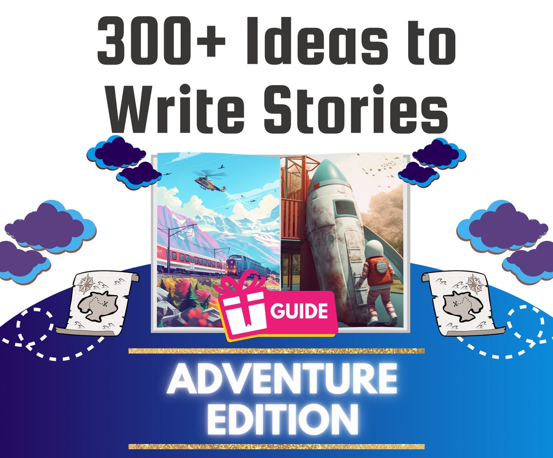 Adventure Writing Features Ultimate Adventure Story Ideas & Writing Guide Bundle - 300+ Exciting ...