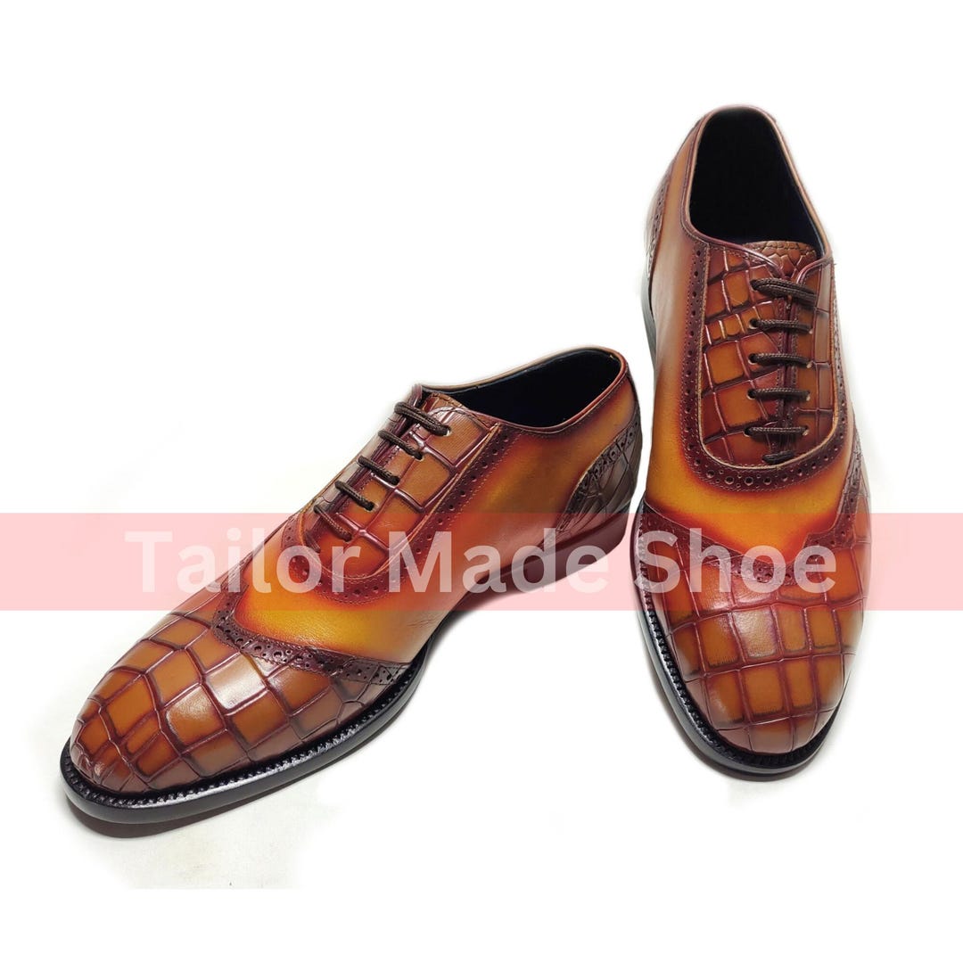 New Custom Made Bespoke Handmade Shoes Made to Measure Shoes ...