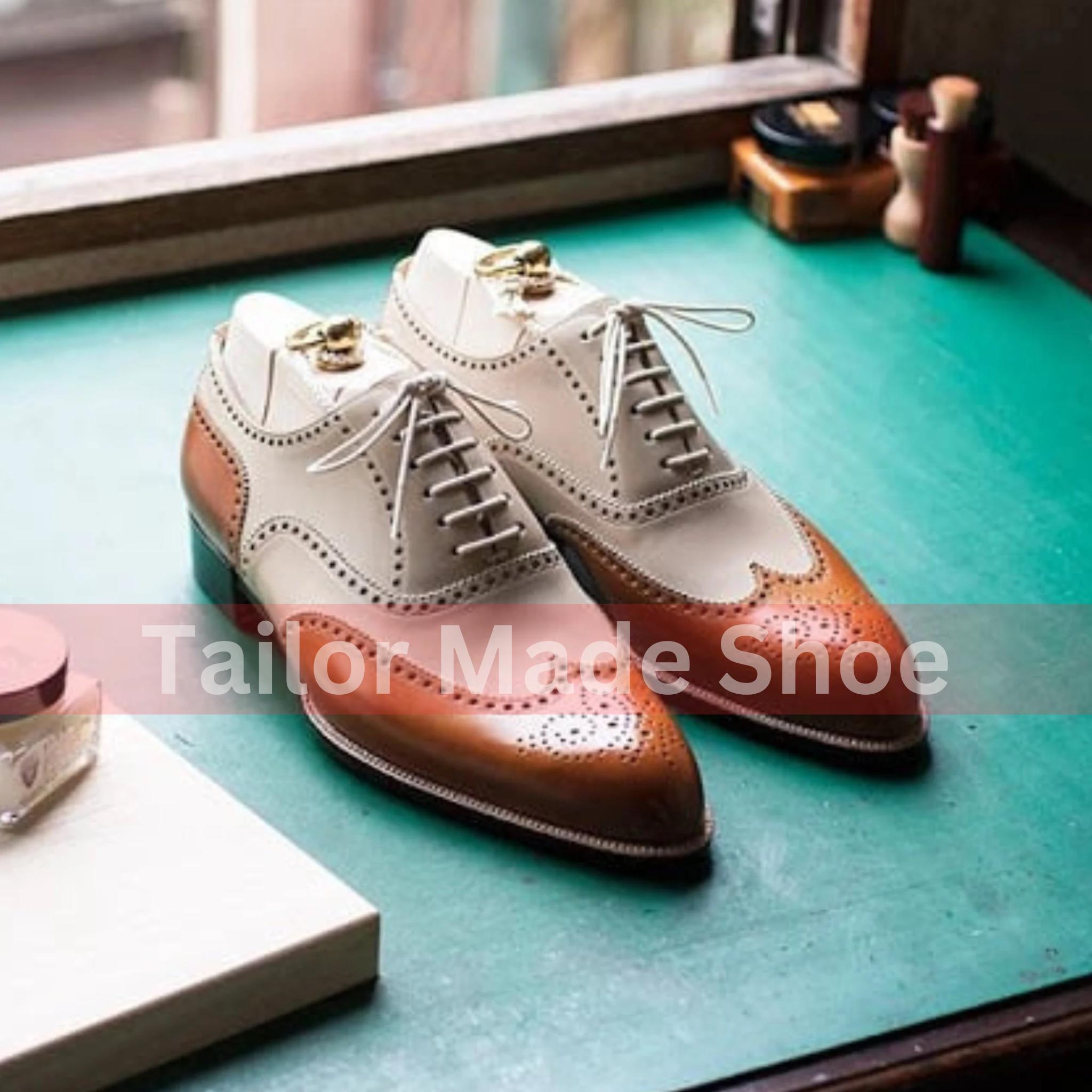 Light Grey Oxford Shoes with Neon Pink Accents Wearing a Pink Suit: Style Tips for Men | TikTok main image 2