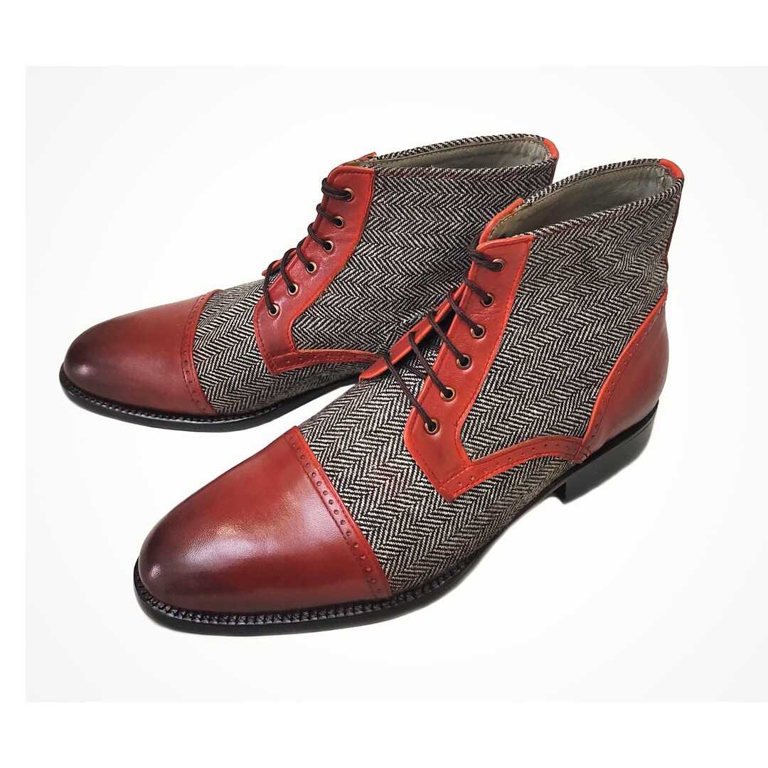 custom made steel toe boots